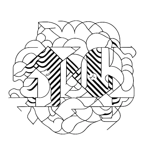 Letter A And B In A Circle