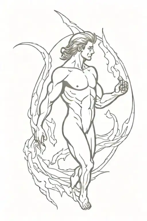 Prometheus Stealing Fire