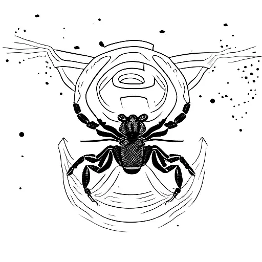 A Scorpion With A 23 Somewhere