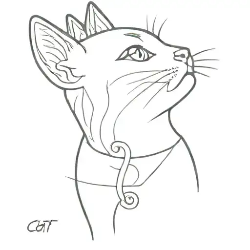 Cat Doing Magic Cute Girl