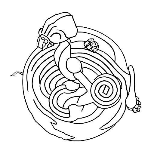 Robot Ouroboros Snake