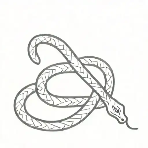 Snake Coiled