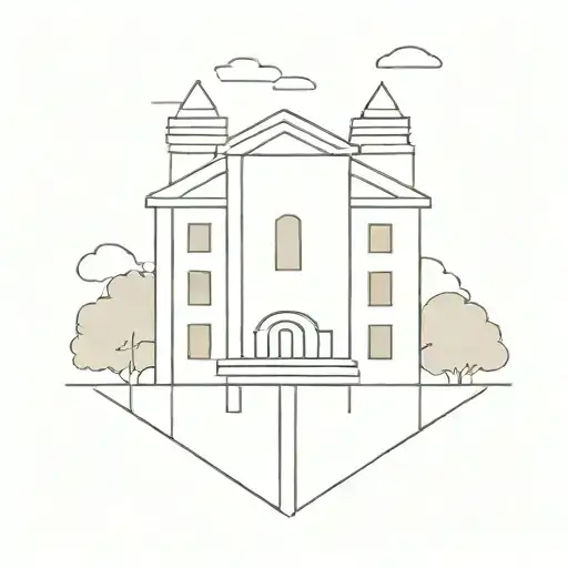 A Minimalist Design Of A University Building With A Subtle Nod To Friendship And Inclusivity