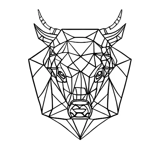 Bull Head Geometric