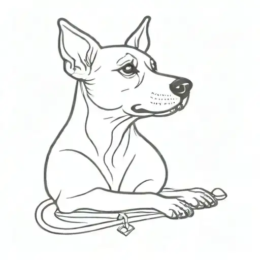 Minimal Whippeta Dog Sitting