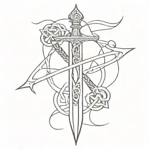 Celtic Knot Sword