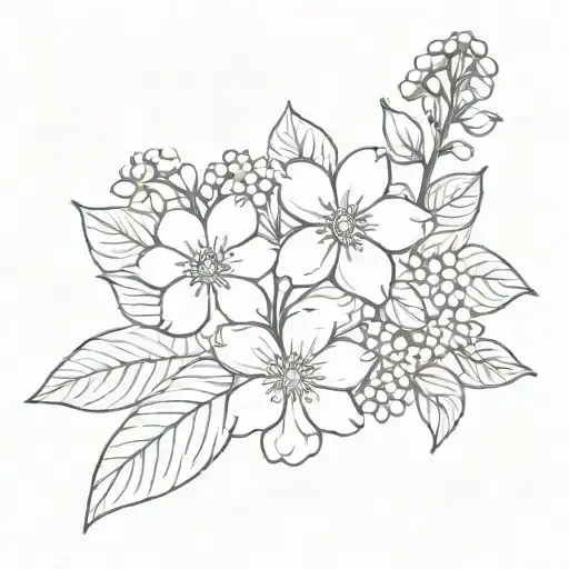 Forget Me Not Flower And Birth Flower September Birth Flowers