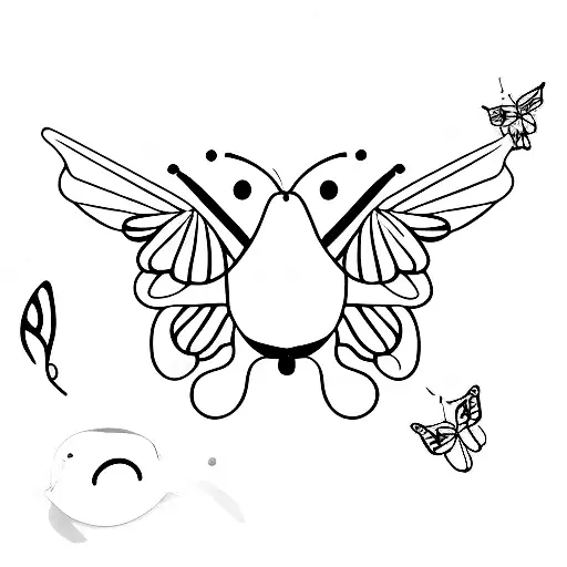 Butterfly-shaped Microphone Held By A Singing Frog