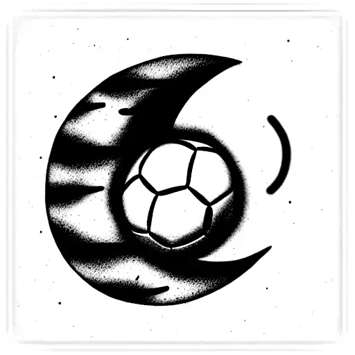 Moon And Soccer