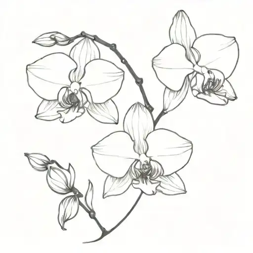 Orchid In Collarbones