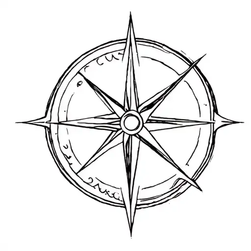 Wind Rose With Travel And Family