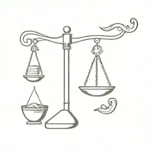 Money Vs Love Scales On Which With One