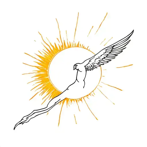Icarus Falling From The Sun