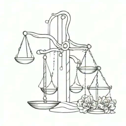 Leo Aries Libra Scale