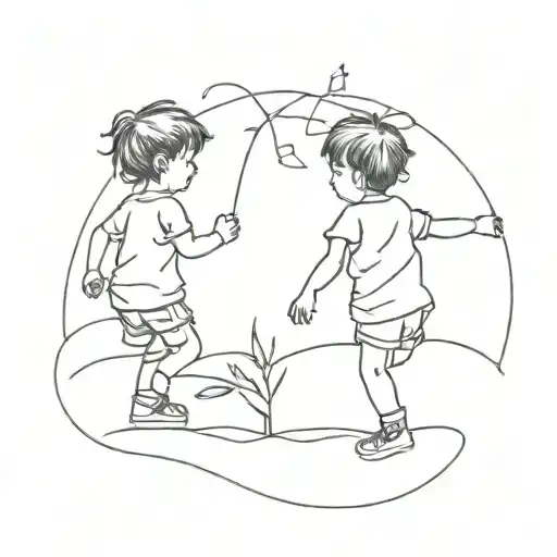Two Kids Playing