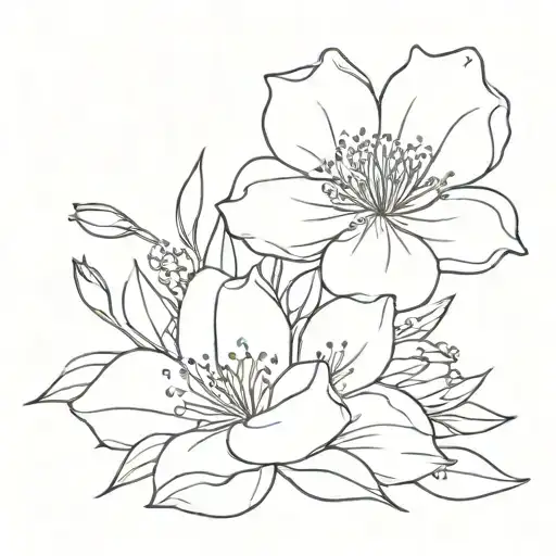 Birth Flower Bouquet