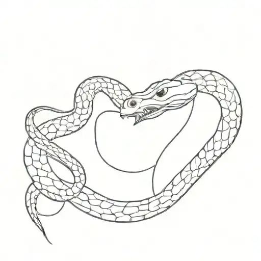 Snake Getting Head Sliced Off By Rat