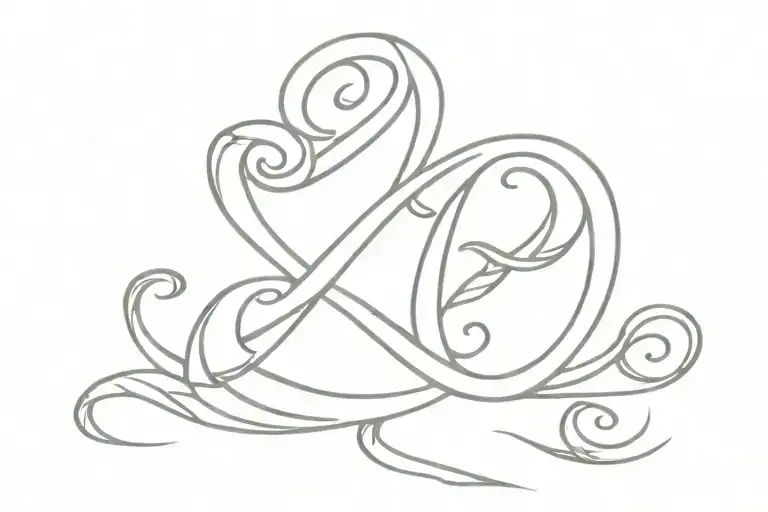 Ampersand Symbol With Book Open