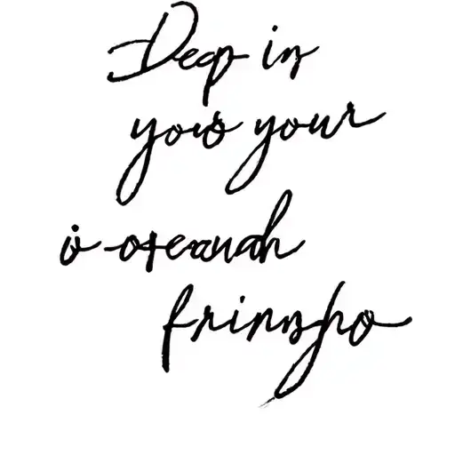 Deep Friendship Quote And Symbol