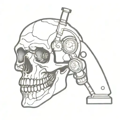 Skull Microscope