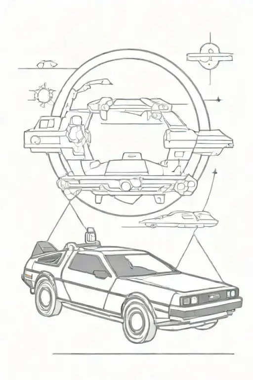 Delorean Star Wars