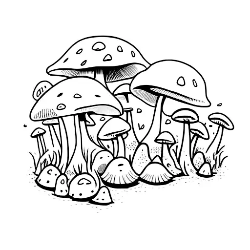 Mushroom Cartoon
