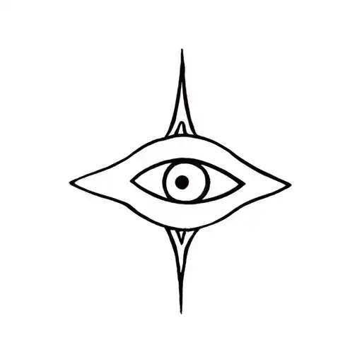 Evil Eye Symbol Integrated