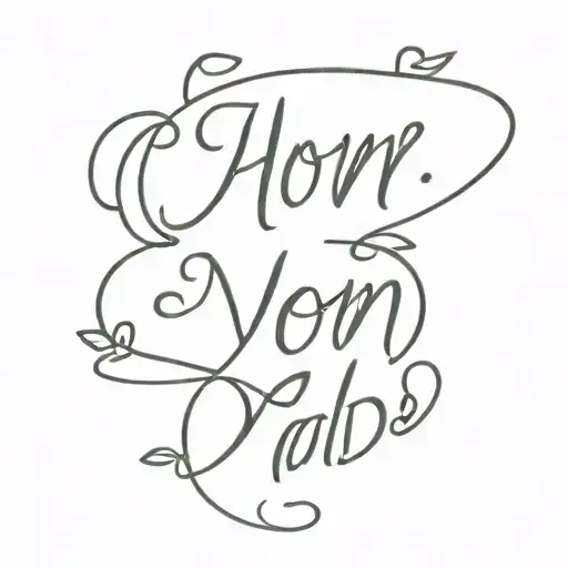 I Love Mom And Dad Name