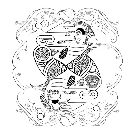 The Lover And The Fool Taroit Card