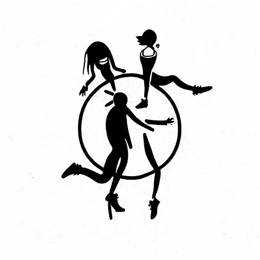 Similar But Different Couples Tattoo About Pop Punk Concerts