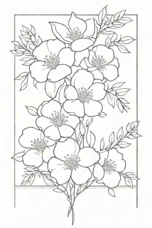 Birth Flower Bouquet