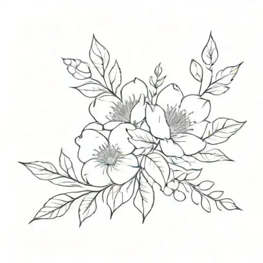 Birth Flower Bouquet