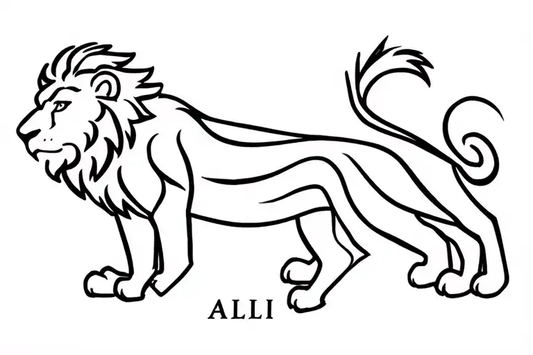 Lion Ali Name