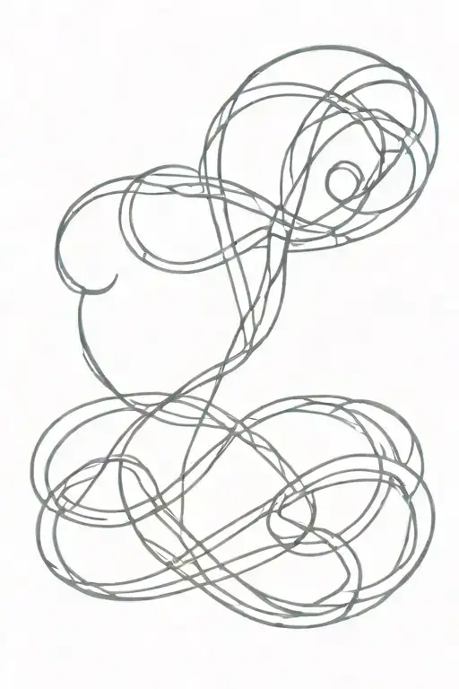 Infinity Symbol Intertwined