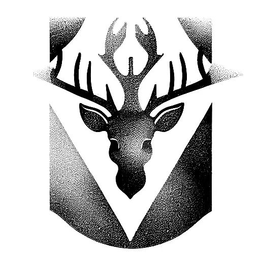 Deer Head Chess Piece