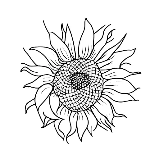 Sunflower With Madison As Stem