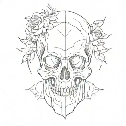 Skull Realism Style