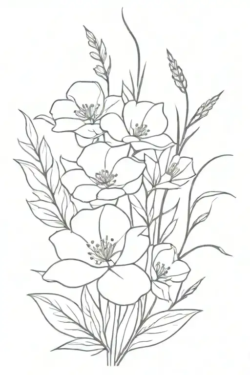 Bouquet Fine Line