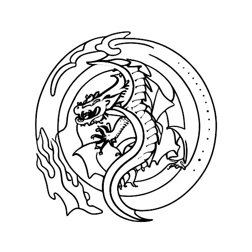 Dragon Swallowing The Moon