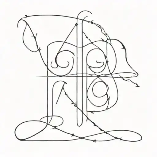 Arg Letters Fine Line