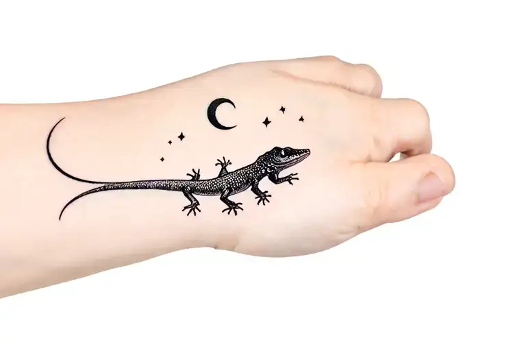 Gecko Cresent Moon
