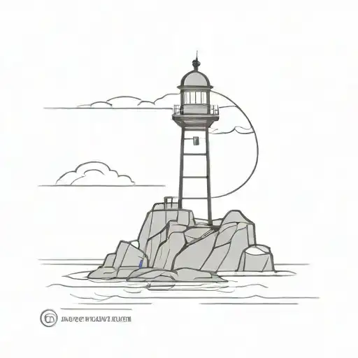 Lighthouse Rocks Sea