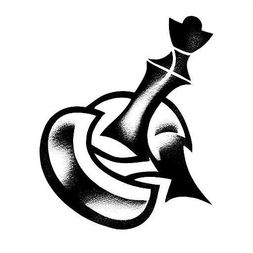 Cloverleaf Football Trophy Winning Shadow Decor Pencil