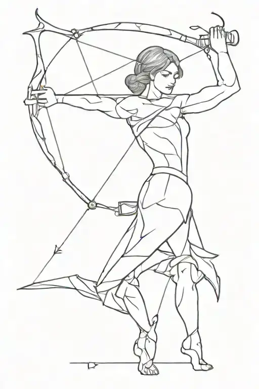 Sagittarius Archer Shooting