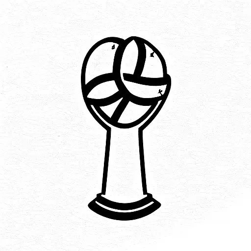 Cloverleaf Football Trophy Pencil