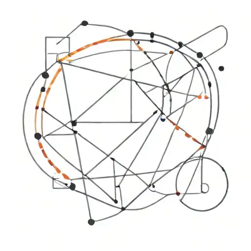 Colors And Shapes Representing Strength