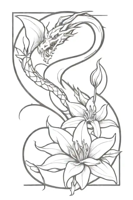 Dragon And Lily