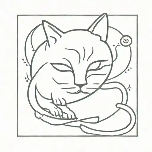 Zodiac Sign Libra With A Cat