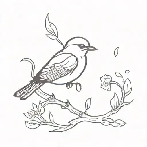 Shikigami Paper Bird With Ghibli Designs Inside Representing