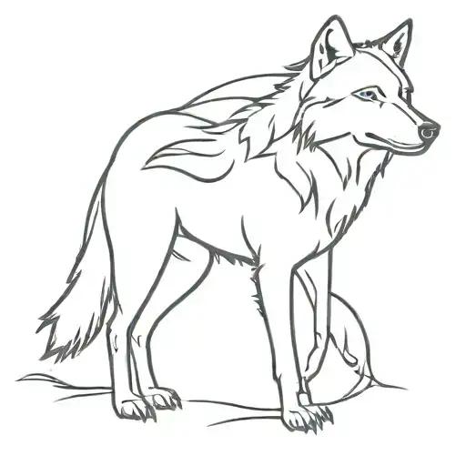 Wolf Standing